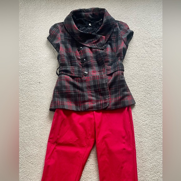 🌾 Plaid mini blazer - Picture 6 of 9